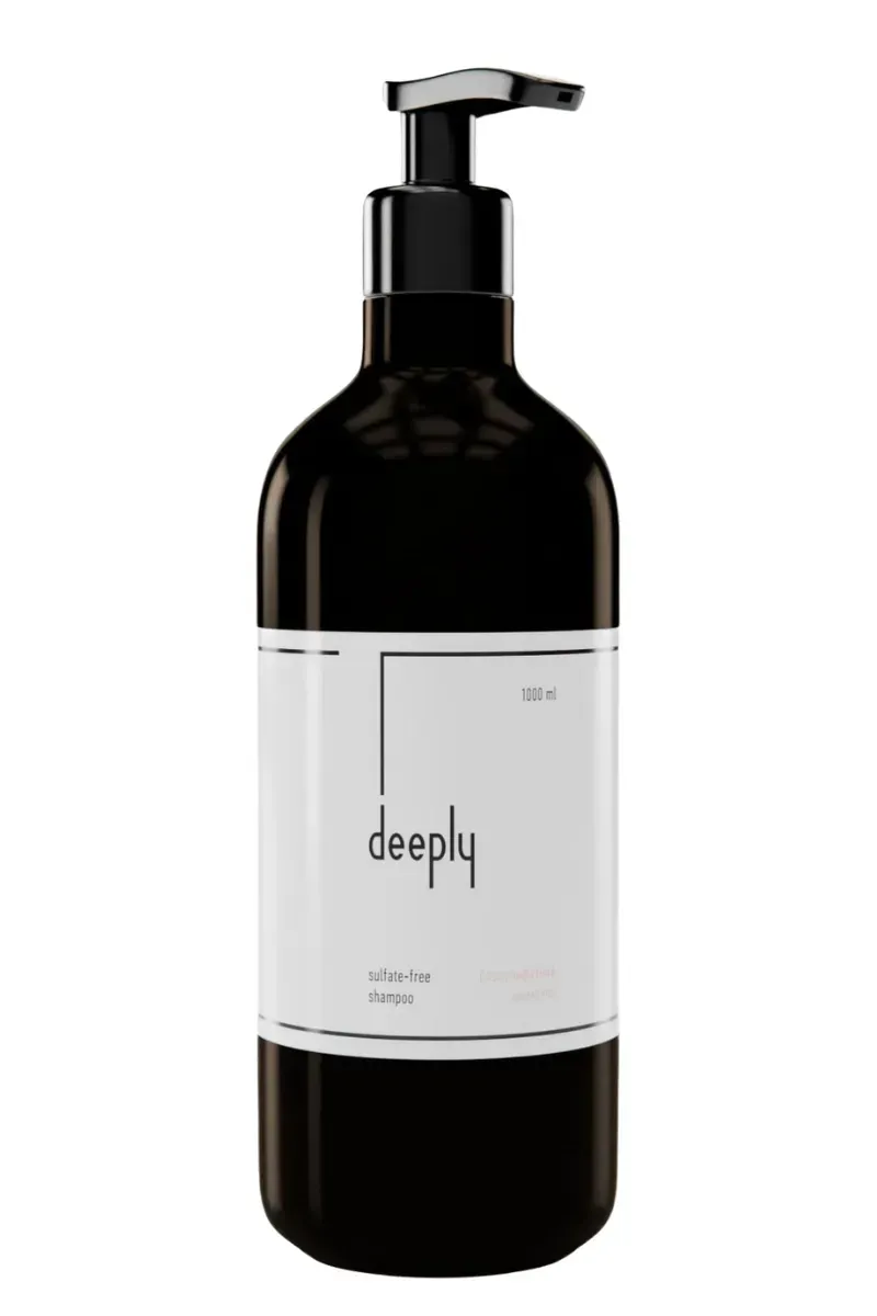 Deeply Sulfate-Free Shampoo 1000ml – delikatny szampon bez siarczanów do włosów suchych i normalnych