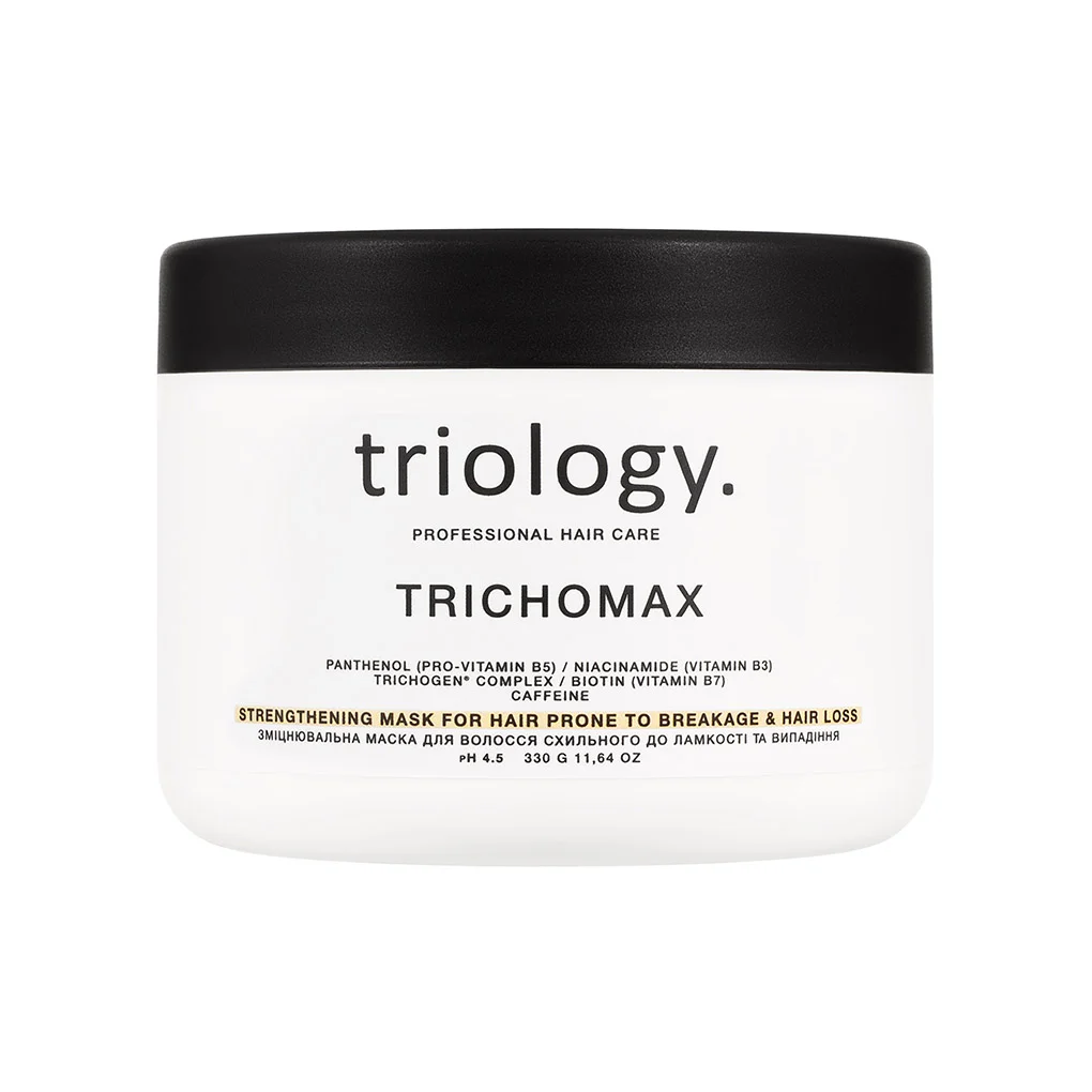 Trichomax Triology – wzmacniająca maska do włosów skłonnych do łamliwości i wypadania